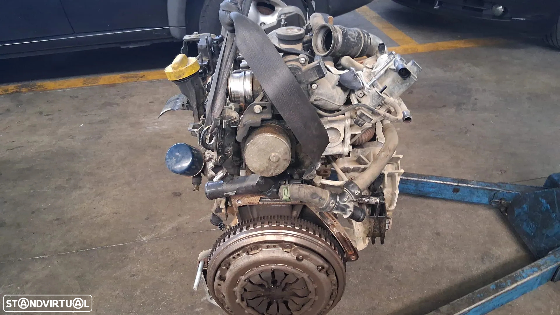 Motor Renault Megane III 1.5 DCI K9K836 com injeção - 4