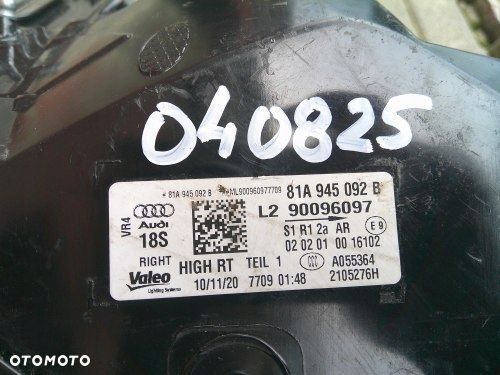 AUDI Q2 81A LAMPA TYŁ TYLNA PRAWA LED ORYGINAŁ 81A945092B - 11