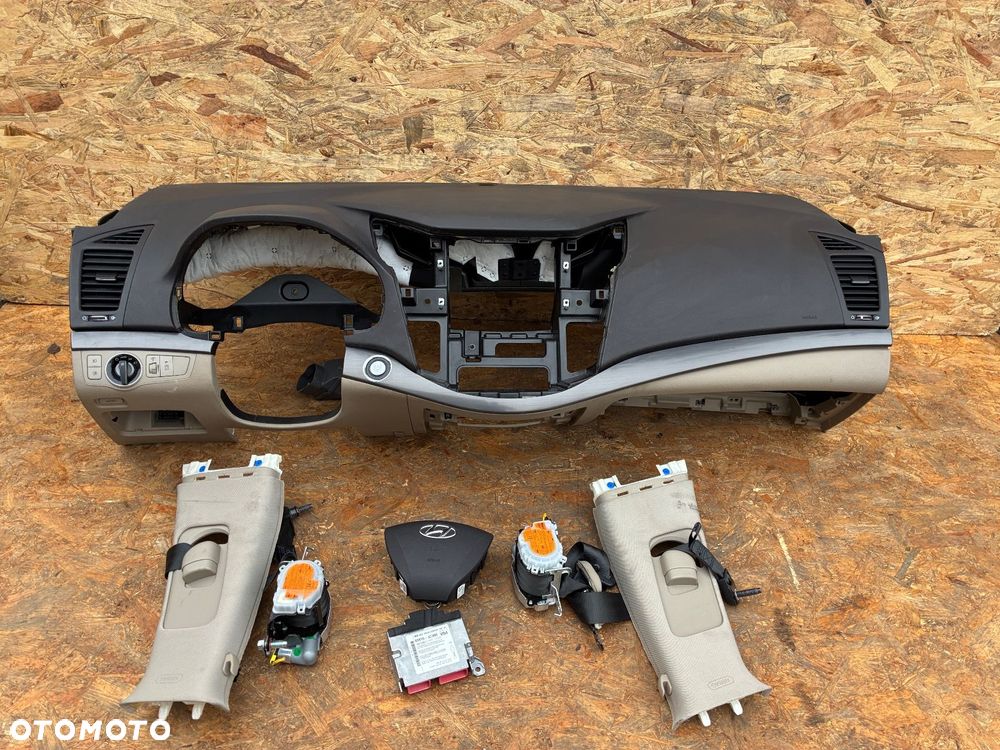 HYUNDAI I40 DESKA ROZDZIELCZA KOKPIT AIRBAG PASY KOMPLET - 1