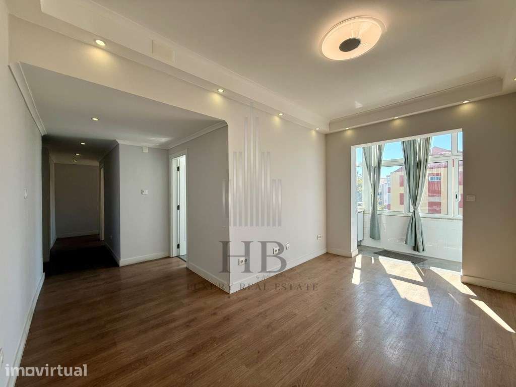 Apartamento T3 Renovado c/ Vista Rio | Amora | Seixal - Grande imagem: 2/43