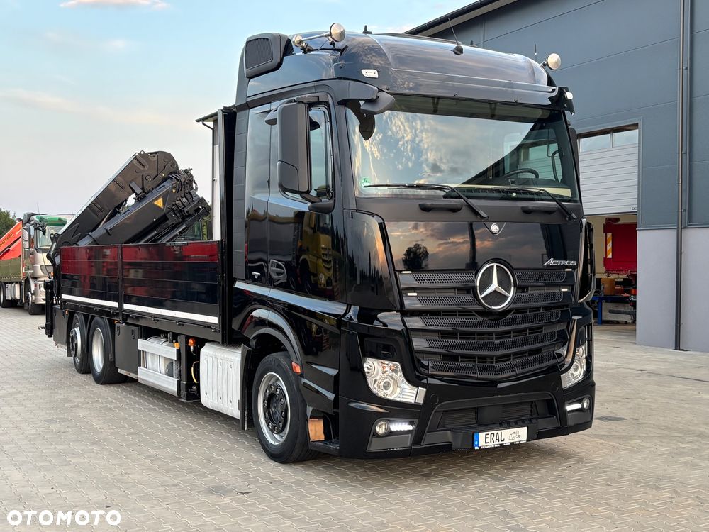 Mercedes-Benz Actros Atlas 380.3E-A5 Óś Skrętna Podwieszana Stan Idealny - 10