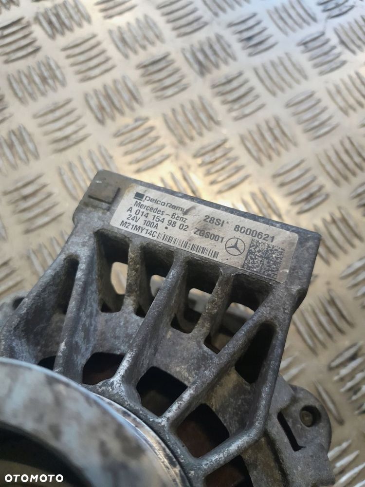 MERCEDES ACTROS MP4 ALTERNATOR 100A ATEGO EURO 6 A0141549802 - 3