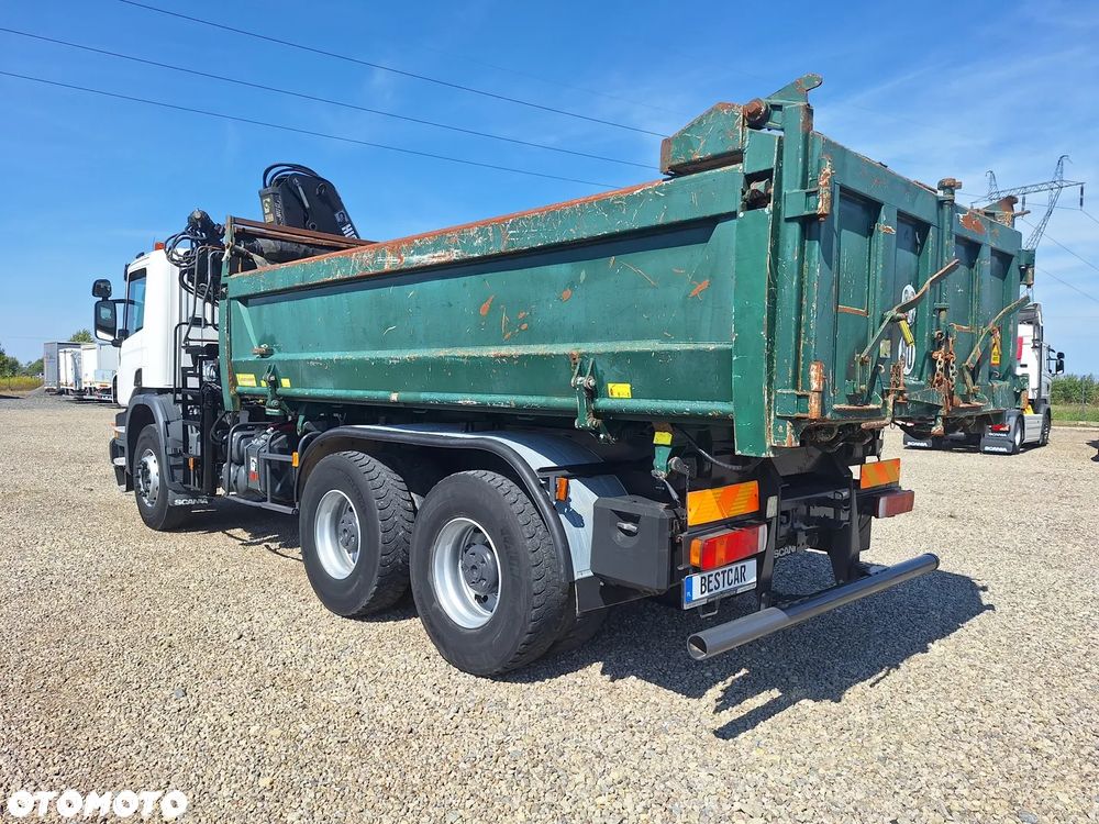 Scania P340 6X4 BORDMATIC / HDS HIAB 122/ Import Francja - 4