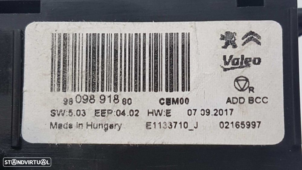 MÓDULO ELETRÓNICO PEUGEOT 3008 ALLURE - 7