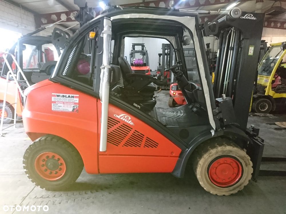 Linde [2014] WÓZEK WIDŁOWY LINDE H50T GAZ 5ton kontener - 7