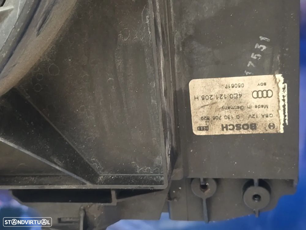 Ventuinha ventilador originais para audi a8 d3 4e 2003+ - 5