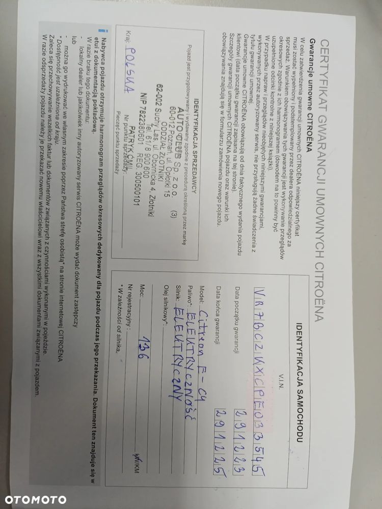Citroën C4 EV136 50kWh Feel Pack - 35