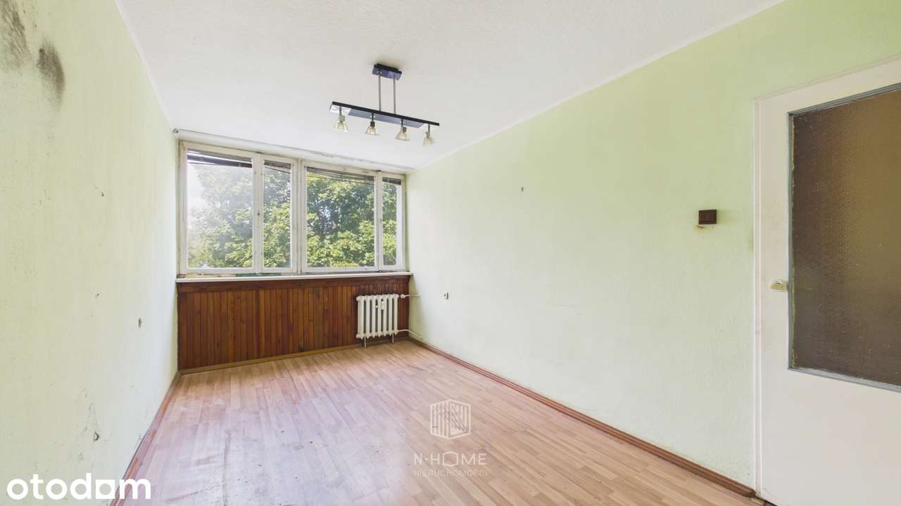 45,95 MKW | 2 POKOJE - OSOBNA KUCHNIA | 1 PIĘTRO | DO REMONTU