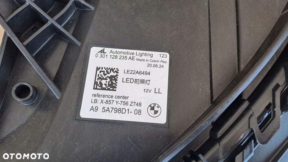 BMW G60 G90 NIEBIESKIE LASER PRAWA LEWA LAMPA 5A798D1-08 5A798D2-08 NOWE - 6
