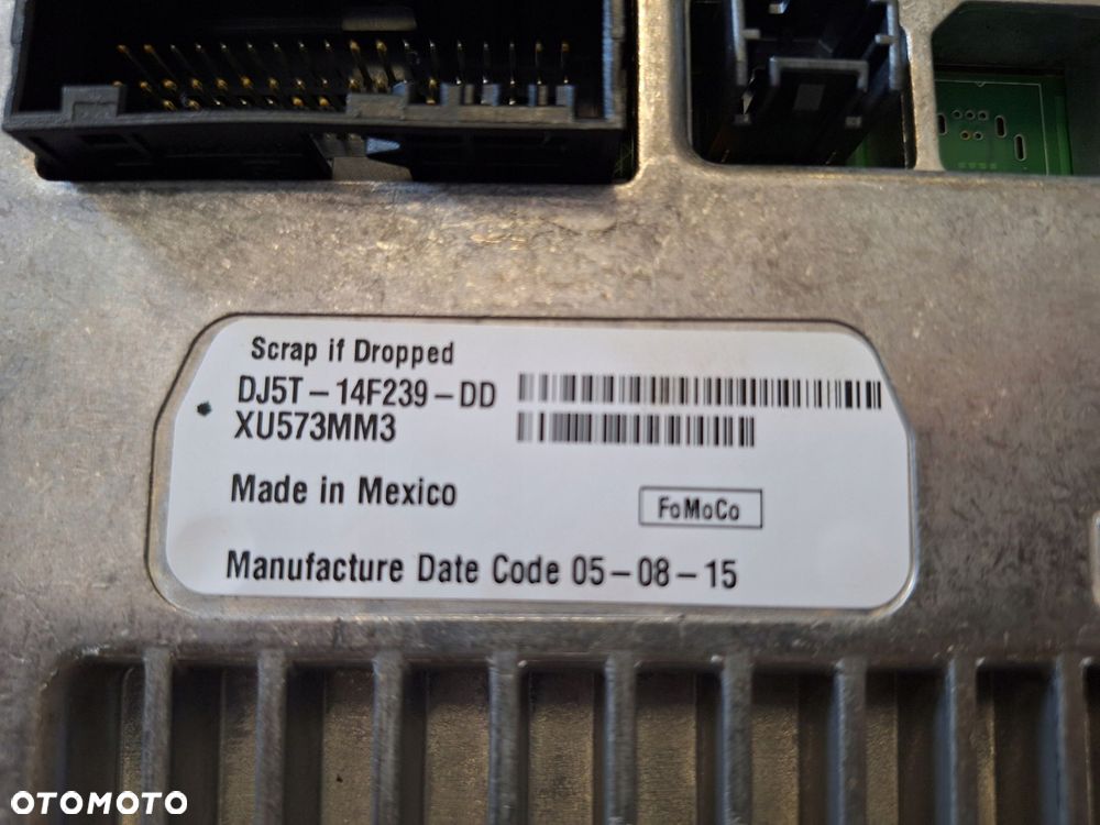 nawigacja radio wyświetlacz panel ford c-max mk2 lift - 4