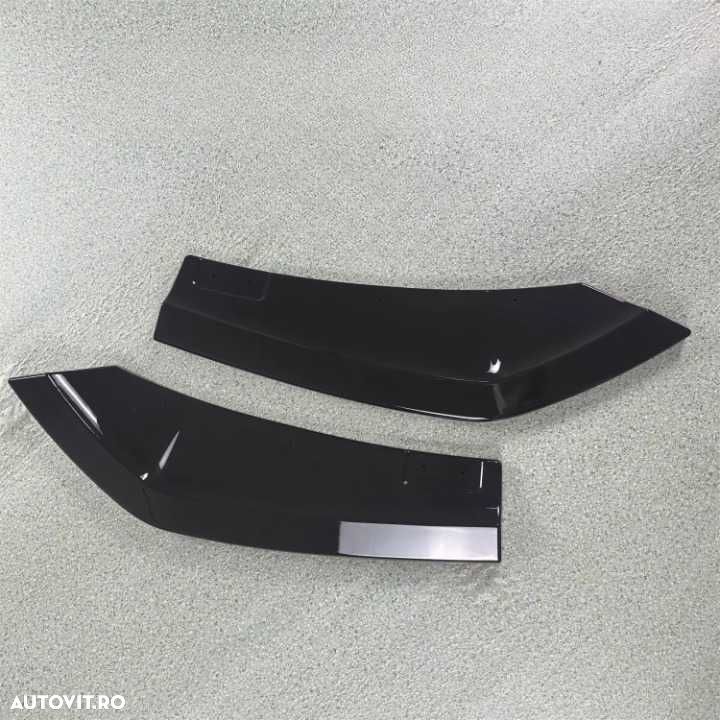 Extensii Splitere Prelungiri Bara Spate Jos Ornamente Laterale BMW X3 G01, Negru Lucios - 7