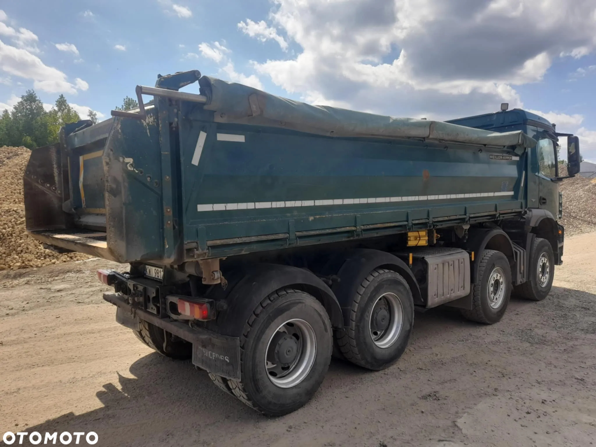 Mercedes-Benz Arocs 3243 8x4 Meiller Kiper Bordmatik DMC 34 - 9