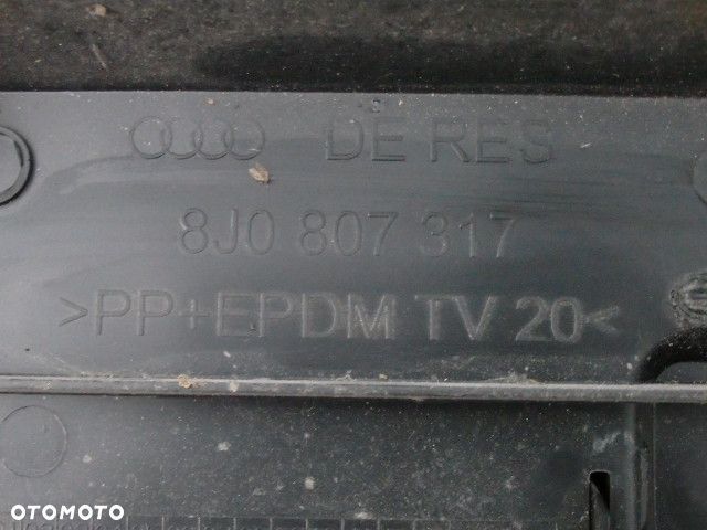 AUDI TT S-LINE 8J0 ZDERZAK TYŁ TYLNI NA DWA TŁUMIKI  8J0807317  RAF-AUTO CZĘŚCI - 7
