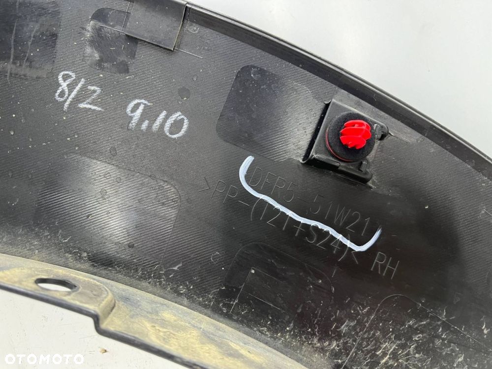 Listwa Mazda CX-30 CX30 2019r.- prawa przednia nakładka rant błotnika prawy przód dfr5-51w21 - 16