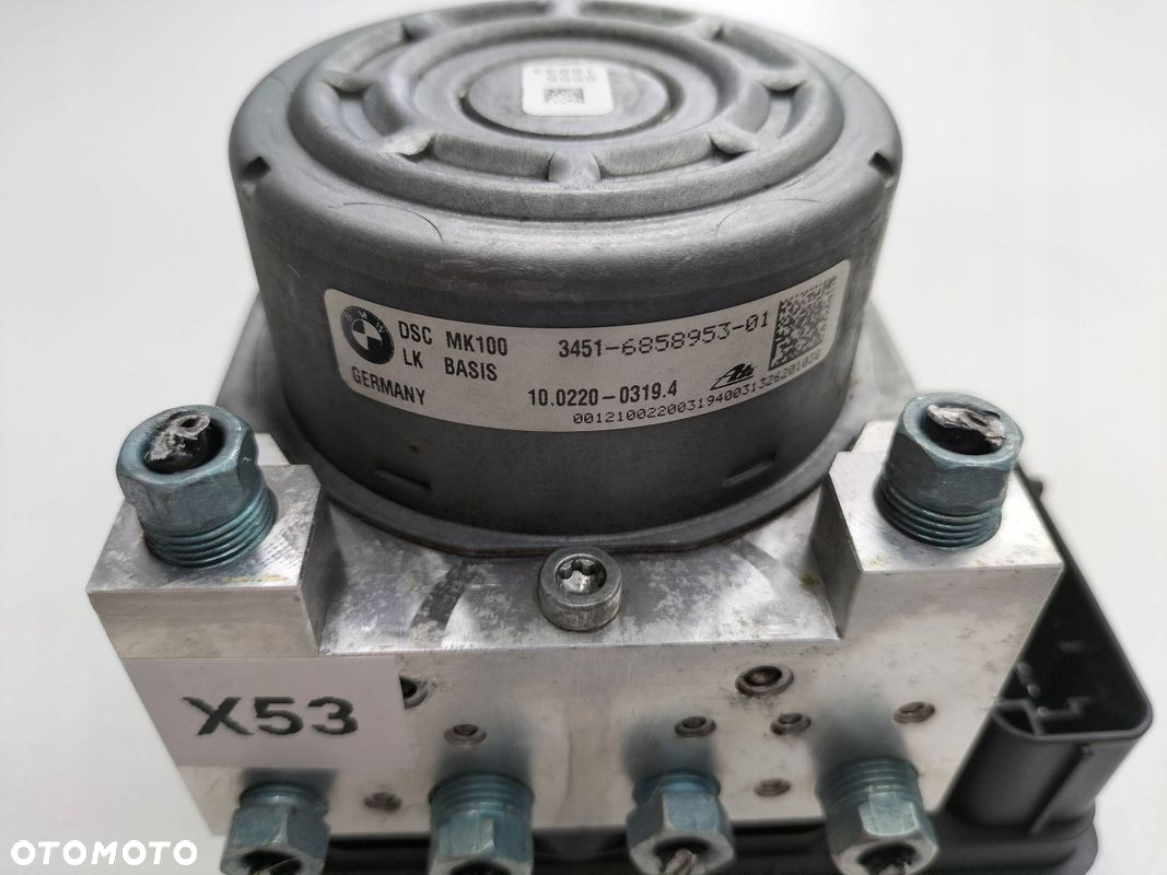 POMPA HAMULCOWA WSPOMAGANIA STEROWNIK ABS BMW F20 F30 F31 6861376 6858953 - 4