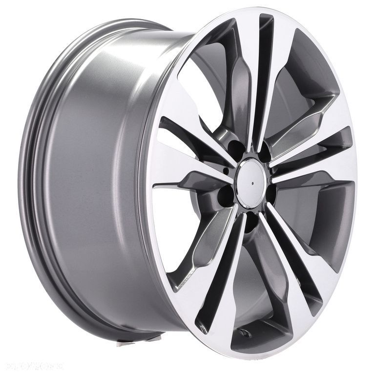 4x Felgi 17 m.in. do MERCEDES A W177 W168 B CLA W117 C W204 W205 E W211 W212 W213 - BK754 (QC1106, F - 8