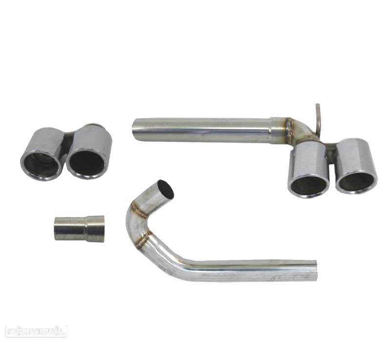 CONJUNTO PONTEIRAS DE ESCAPE DUPLA BMW F30 F31 LOOK M3 - 8