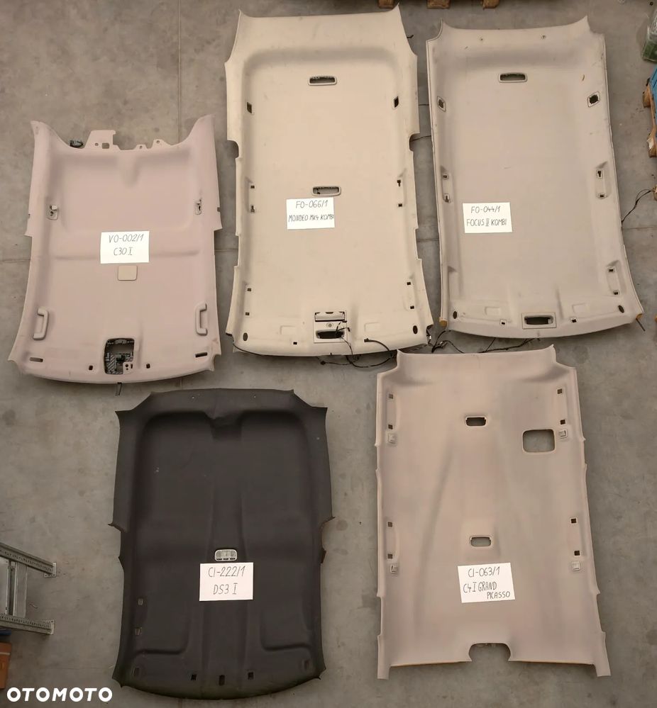 54szt W-wa MIX PODSUFITKI VW AUDI SEAT SKODA OPEL FIAT RENAULT DACIA CITROEN PEUGEOT FORD VOLVO TOYOTA HYUNDAI MAZDA HONDA MERCEDES - 8