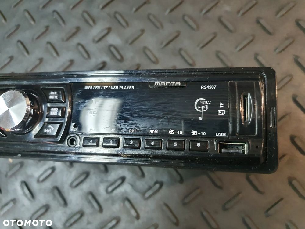 Radio Samochodowe Manta RS4507 – Bluetooth / USB / AUX / TF Card microSD - 3