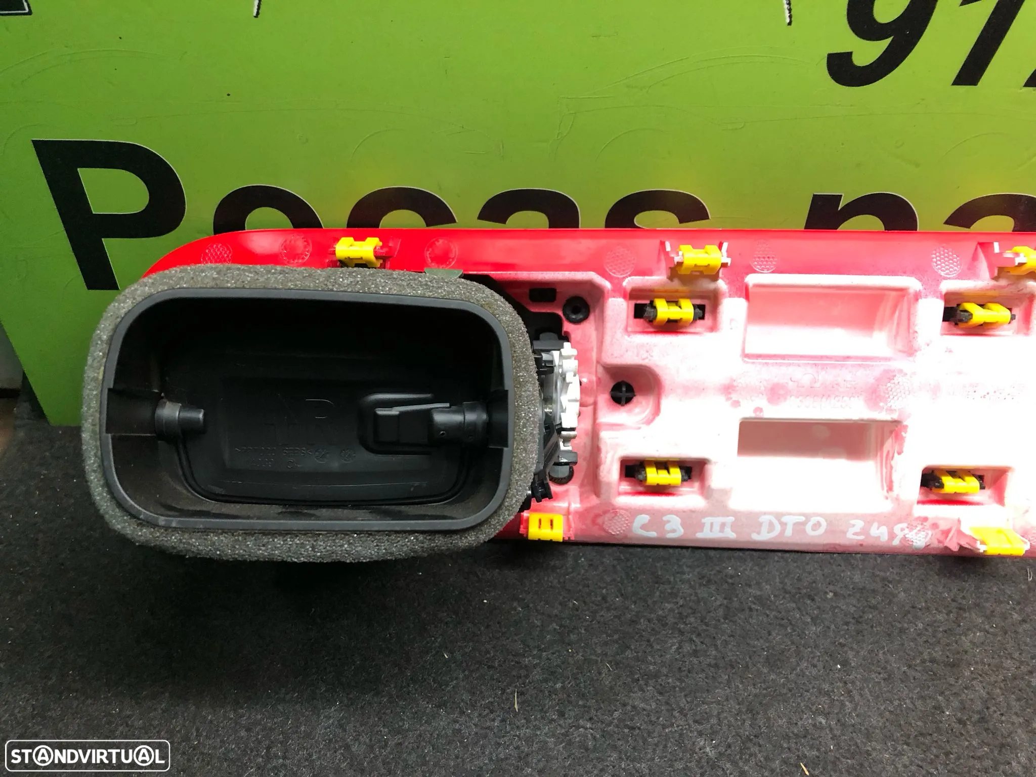 CITROEN C3 III FRISO TABLIER GRELHAS VENTILAÇÃO - Z494 - 7