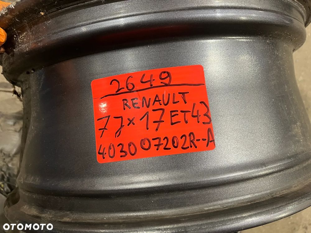 5x114,3 Felga Renault Megane IV 17 7J ET 43 103007202R--A - 3
