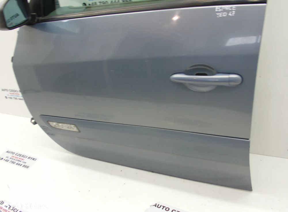 Renault Espace IV Drzwi Lewy Przód TED 47 Zamek Szyba Lusterko Szyba Boczki Zawiasy - 4