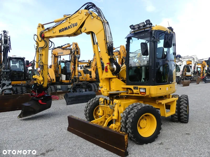 Komatsu PW98MR-8 ROTOTILT ZE SZCZYPCAMI / Z Niemiec // - 39
