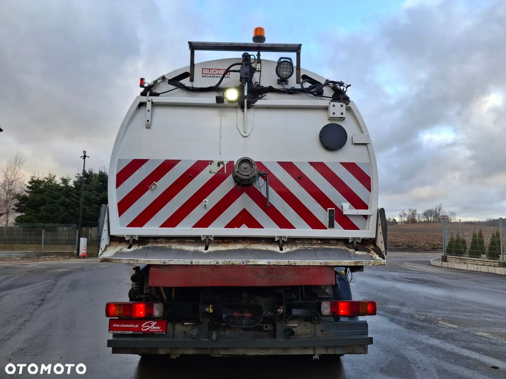 Scania 94G Zamiatarka Uliczna Bucher 2 Silniki Odchwaszczarka Szczotki L/R Specjalny - 7