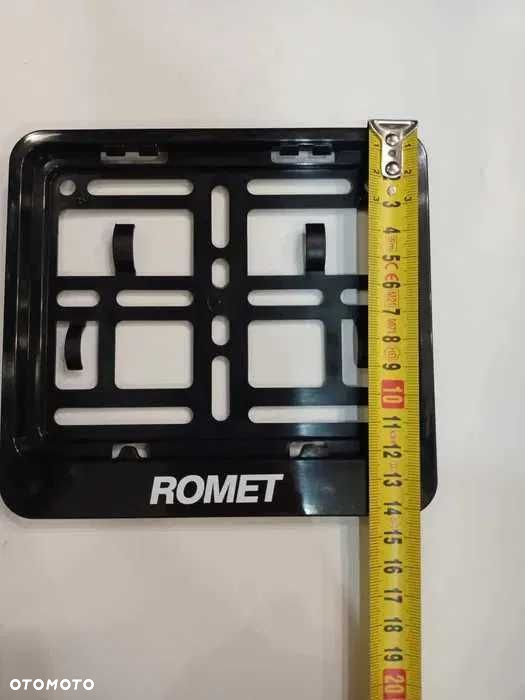 MOTOROWEROWA SKUTEROWA  Ramka do tablicy rejestracyjnej  ROMET NR4 - 3