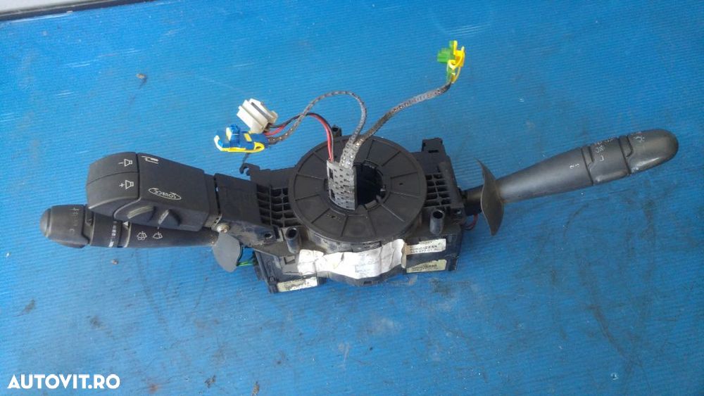 bloc manete lumini cu spirala volan renault laguna 2 8200012245 - 1