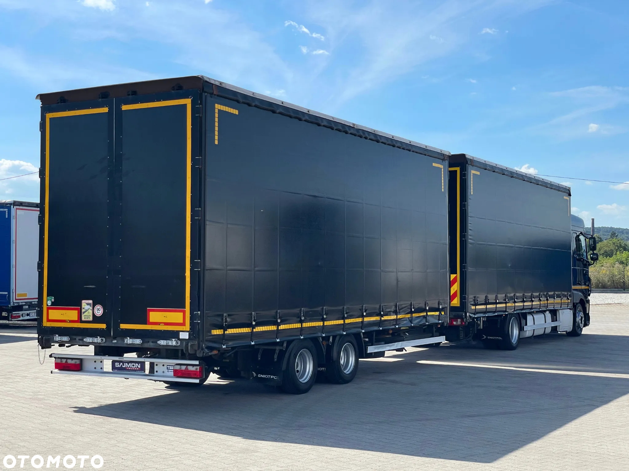 DAF XF 440 / ZESTAW TANDEM 120 M3 / PRZEJAZDOWY / 7,75 M + 7,75 M / SALON PL - 4