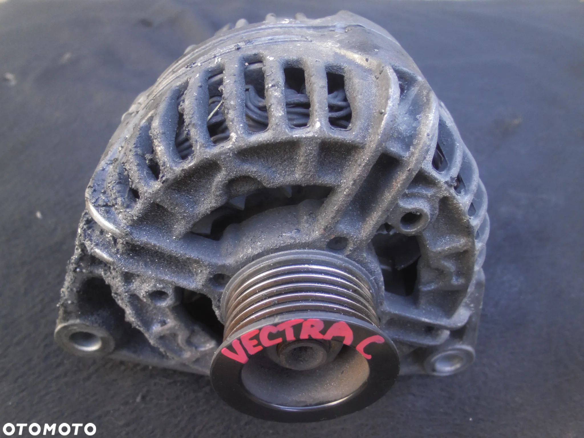 OPEL VECTRA C 2.0 2.2DTI ALTERNATOR 0124525030 13108596 14V 140A SAAB ASTRA SIGNUM ZAFIRA I INNE OPEL BOSCH ORYGINAŁ - 1