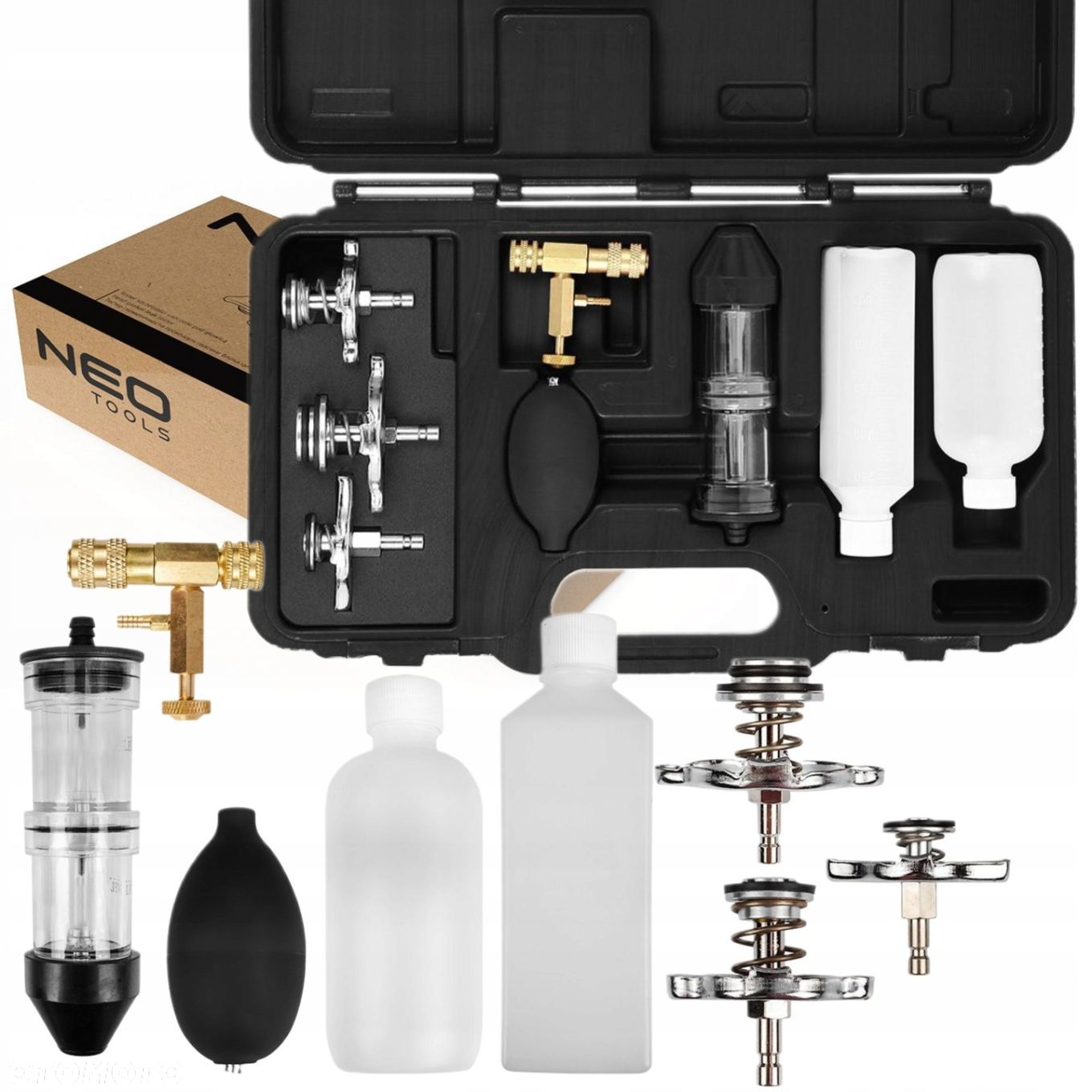 NEO TOOLS TESTER SZCZELNOŚCI USZCZELKI POD GŁOWICĄ WALIZKA 11-271 - 1