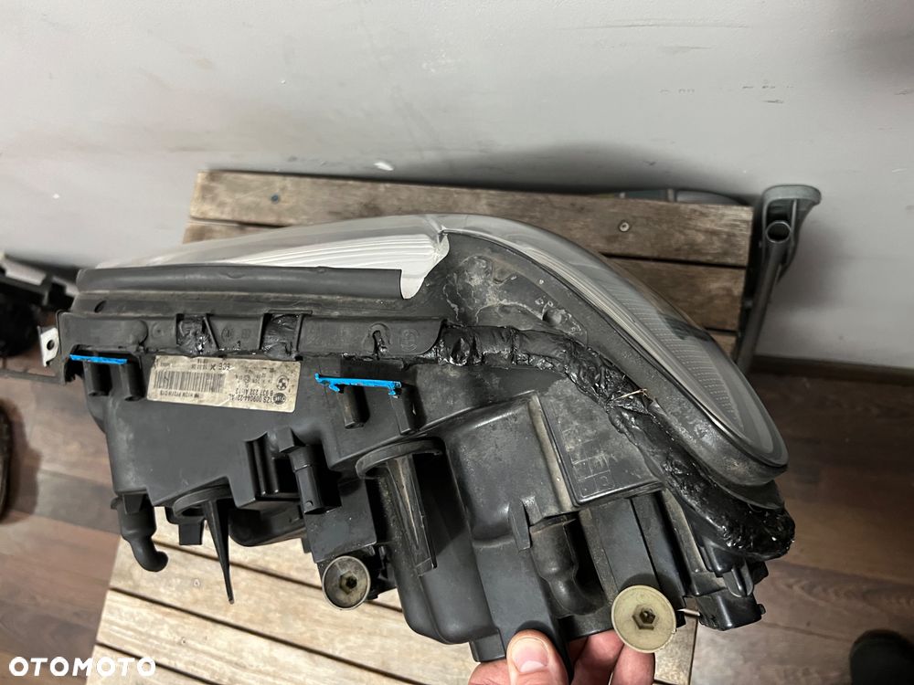 Lampa przod e65 lift Lci DYNAMIC Xenon prawa Europa nowy klosz, skrętna - 5