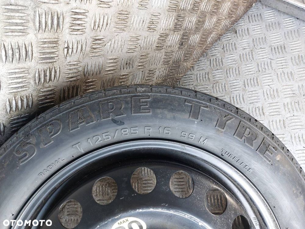 DOJAZDÓWKA 5x110 4Jx16 ET41 FI65,1 125/85R16 2004R PIRELLI SAAB 9-3 II - 7