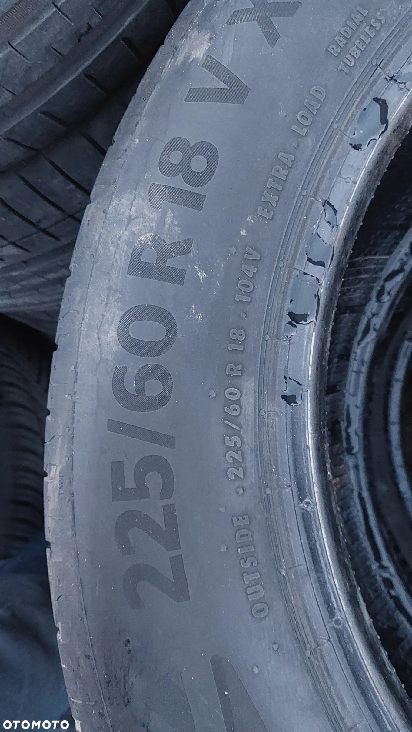 Komplet opom letnich  Continental EcoContact 6 225/60 R18 104 V XL demo - 5