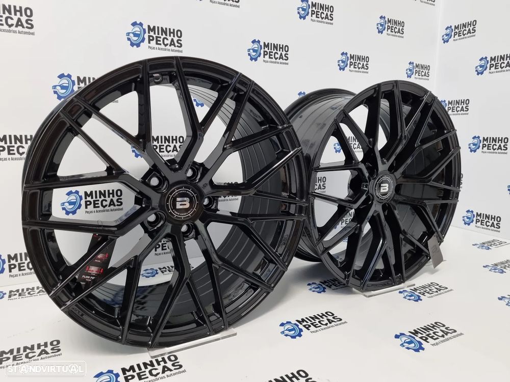 Jantes BUTZI Fura em 19 (5x120) Preto Brilho - 3