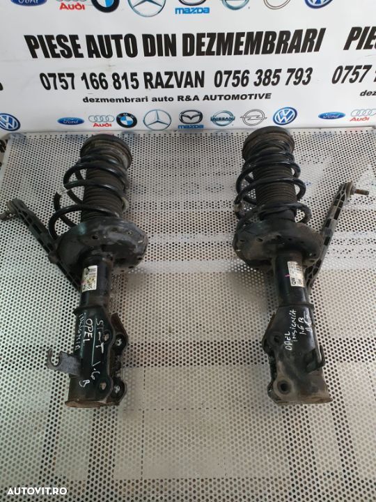 Ansamblu Telescop Arc Flansa Stanga Dreapta Fata Opel Insignia 1.6 Benzina - 1