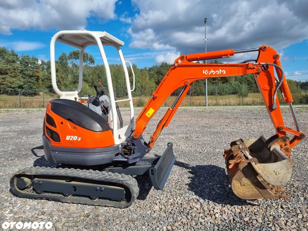 Kubota U20 - 3 Minikoparka 2,8t Super Stan 3 łyżki - 1