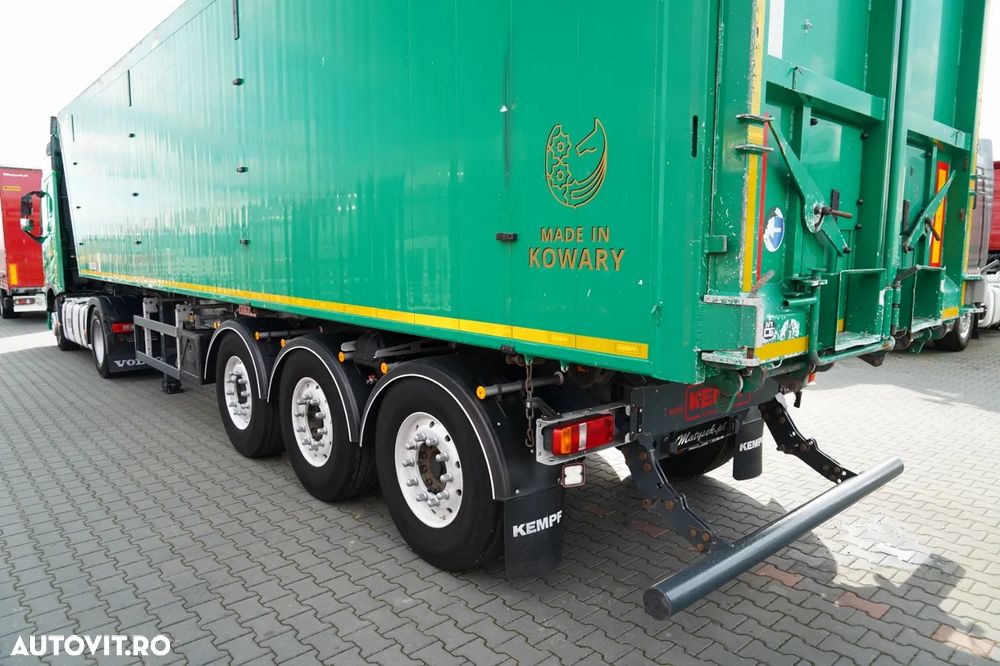 Volvo FH 500 / KIT / HIDRAULICĂ / RETARDER / I-SAVE / I-PARK COOL + BASCOLĂ KEMPF 60m3 / PUNȚĂ RIDICATĂ / 2021 - 9