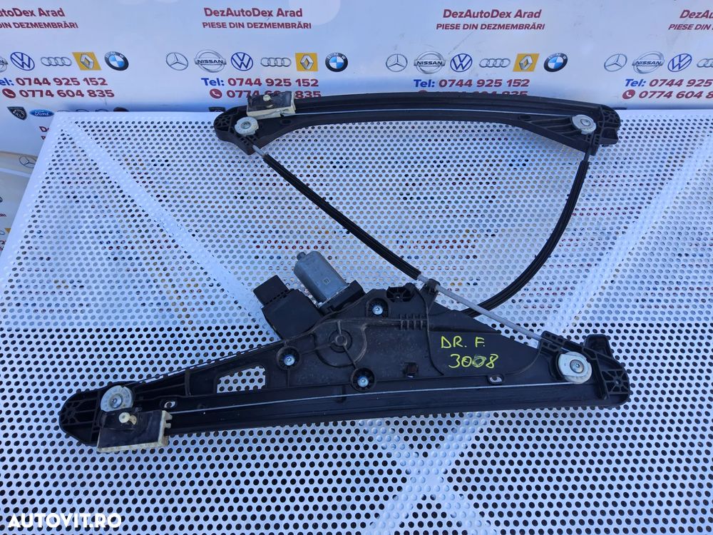 Macara geam Peugeot 3008 an 2016-2024 Peugeot 5008 macarale geamuri fata spate stânga dreapta - 2