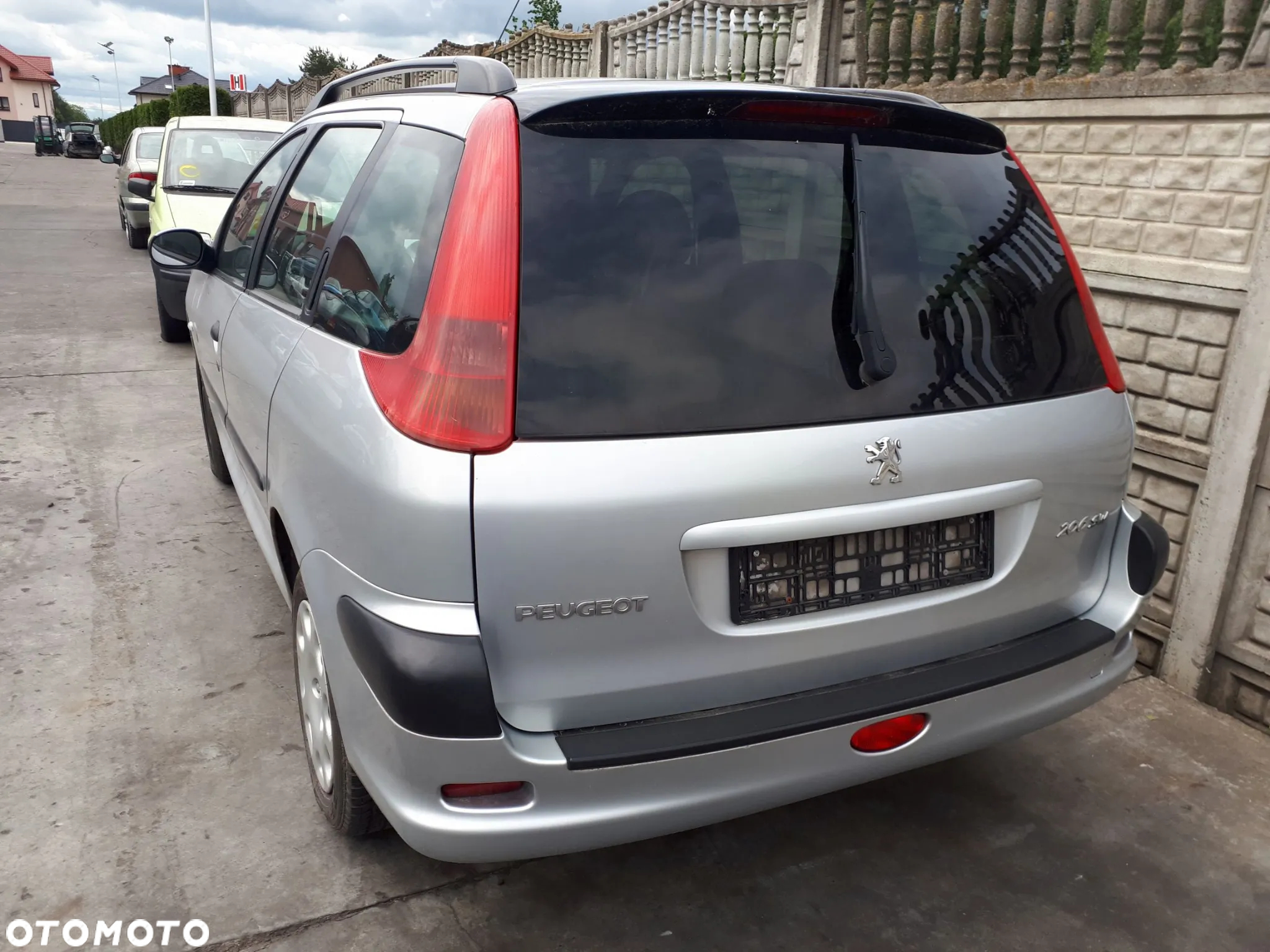 PEUGEOT 206 SW LIFT 03-09 MASKA PRZÓD PRZEDNIA EZR - 7