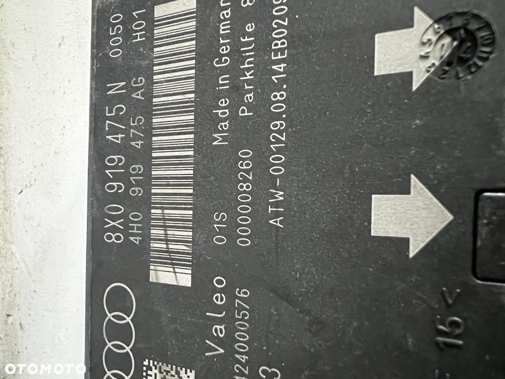 STEROWNIK PDC PARKTRONIK AUDI A1 8X 8X0919475N - 2