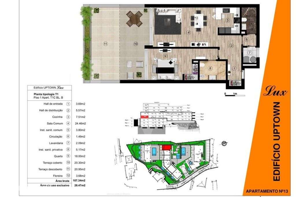 Apartamento Tipologia T1 | Vista Mar / Baía do Funchal| Funchal |Ilha - Grande imagem: 4/21