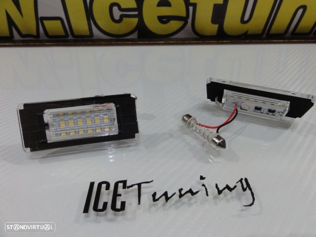 Suporte de lâmpada de matricula com led branco para Mini R56 / R57 / R58 / R59 - 7