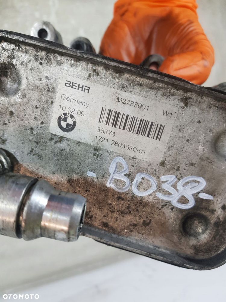 chłodnica oleju 7803830 bmw e60 e61 lci eur 3.0d m57d30 - 7
