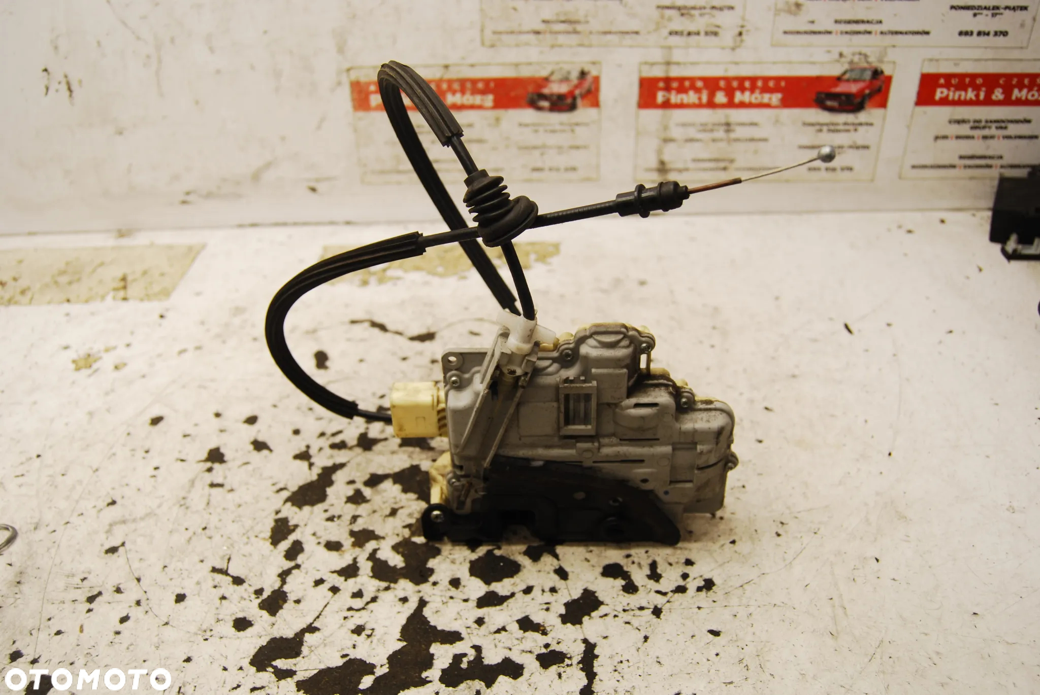 ZAMEK DRZWI PRAWY TYŁ TYLNY 3C4839016A 7 PIN VW PASSAT B6 AUDI Q7 3C4839016B 3C4839015B - 2