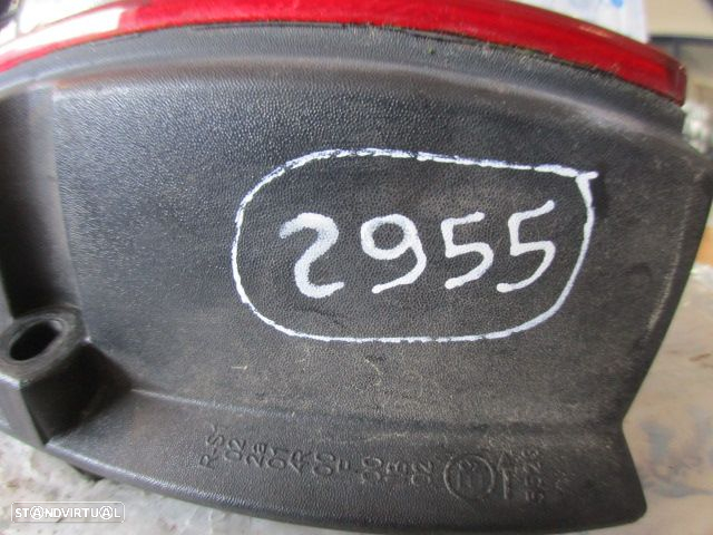 Farol Tras 9657976980 9657976780 PEUGEOT PARTNER 1 BREAK FASE 2 2007 1.6HDI 90CV 4P CINZENTA DRT ORIGINAL - 3