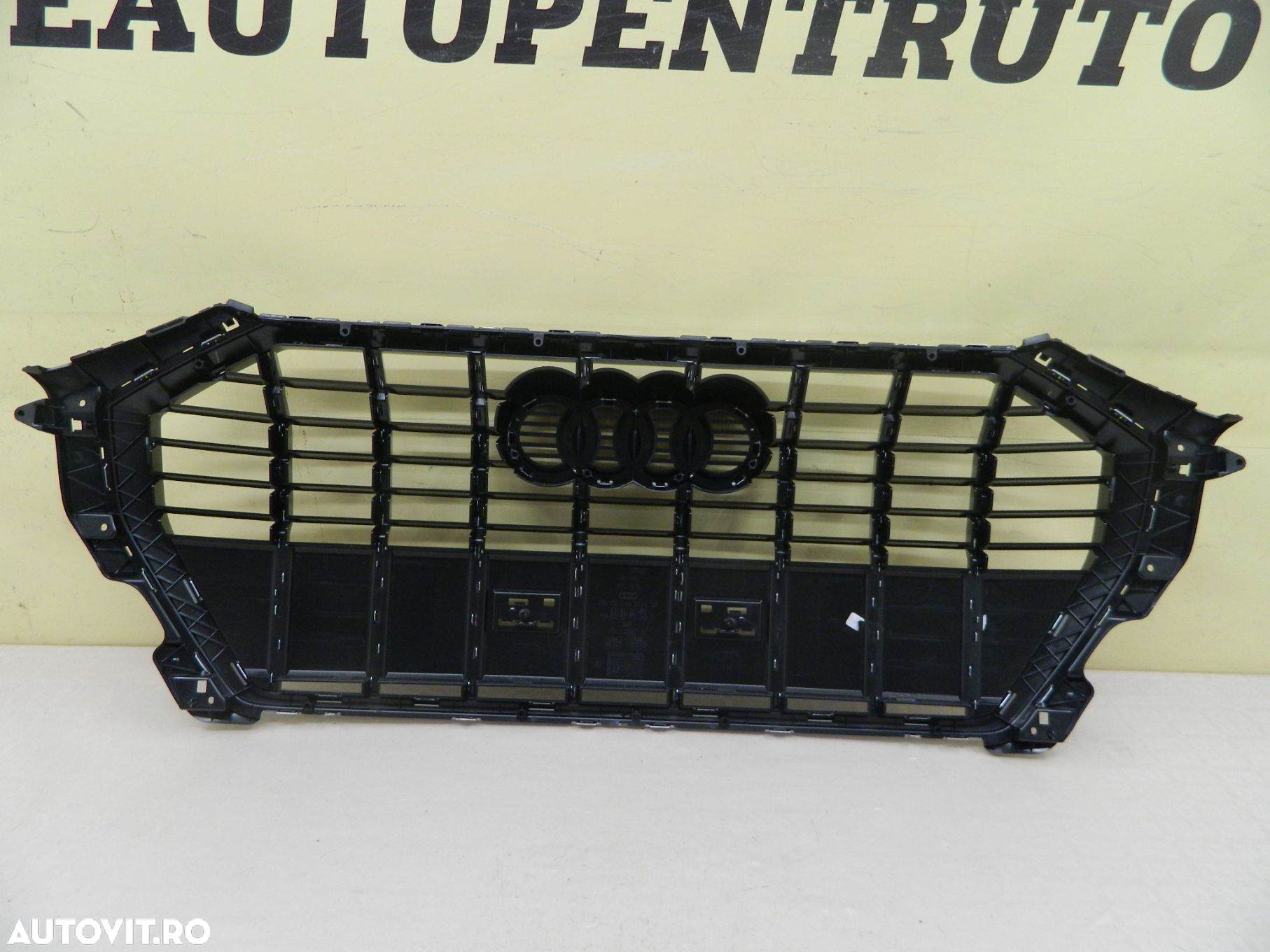 Grila radiator Audi Q3 83A S-Line, 2018, 2019, 2020, 2021, 2022, 2023, cod origine 83A853651E. - 6