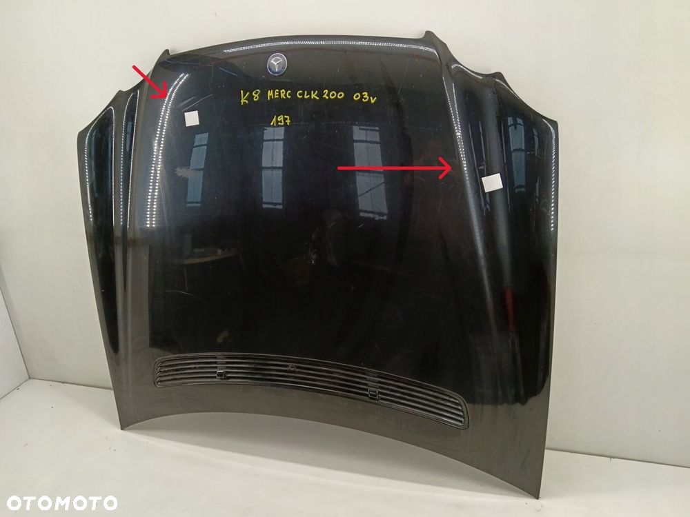 MASKA POKRYWA SILNIKA MERCEDES CLK W209 02-09 C197 - 3